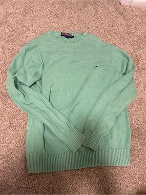 Vineyard Vines Men’s Mint Green Crewneck Sweater
